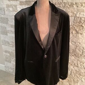 Jay Walker Black Velvet Jacket (NWT)